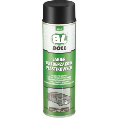 001016 Boll Lack für Kunststoffstoßstangen schwarz Spray 500ml