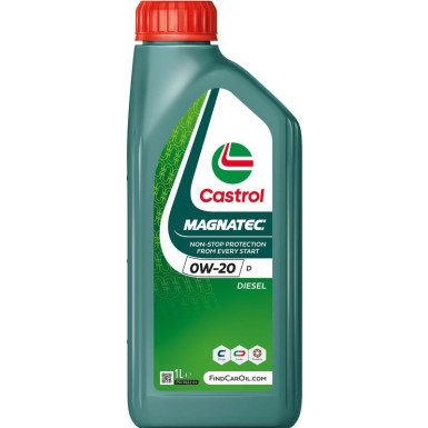 Castrol Magnatec Diesel 0W-20 1L Castrol MAGNATEC 0W-20 D 15F5E5