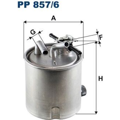 FILTRON Kraftstofffilter | PP 857/6