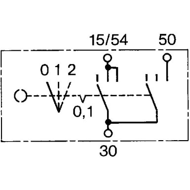 0 342 311 003 Zünd-/Startschalter