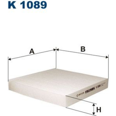 FILTRON Filter, Innenraumluft K 1089
