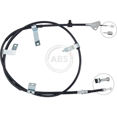 A.B.S. Seilzug, Feststellbremse K17818 A.B.S. Seilzug, Feststellbremse K17818
