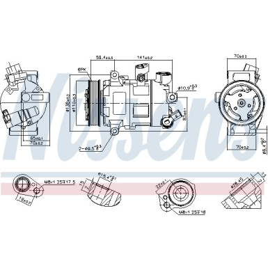 Kompressor PKW Audi A3 12 FIRST FIT 890607