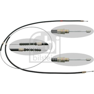 FEBI BILSTEIN Handbremsseil Seilzug Festellbremse 17903