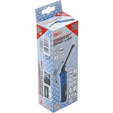 BGS Akku-Knicklampe | COB-LED | 5W | 85334