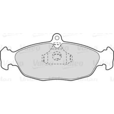VALEO Bremsbeläge 301356