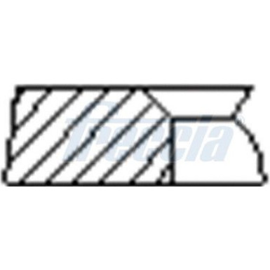 FRECCIA Kolbenringsatz FR10-507500