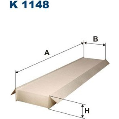 FILTRON Filter, Innenraumluft | K 1148