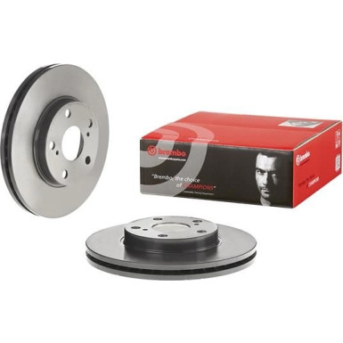 Bremsscheibe VA TOYOTA Auris 12-19 PRIME LINE - UV Coated 09.C648.11