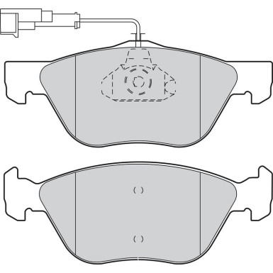 VALEO Bremsbeläge 301065