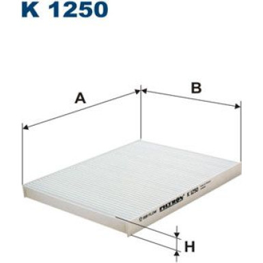 FILTRON Filter, Innenraumluft | K 1250