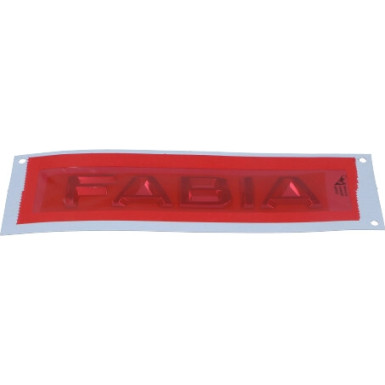 Original VAG Emblem Skoda Fabia 09- (Inschrift: Fabia) | 5J6853687AA2ZZ