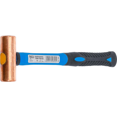BGS Kupferhammer | Fiberglasstiel | Ø 27 mm | 454 g (1 lb) - Kopf | 890