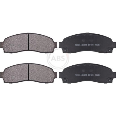A.B.S. Bremsbeläge 38833 A.B.S. Bremsbeläge 38833