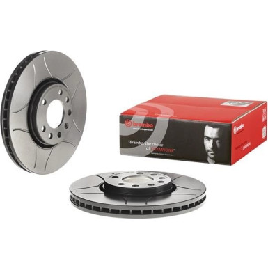 10 481 034M Bremsscheibe VA Brembo Max | OPEL Signum,Vectra,SAAB 9-3 02 | 09.9162.75