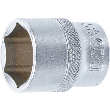 BGS Steckschlüssel-Einsatz Sechskant | Antrieb Innenvierkant 12,5 mm (1/2"""") | SW 15/16"""" | 2779
