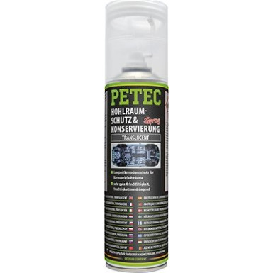 Petec Hohlraumschutz & -Konservierung Spray 500ml HOHLRAUMSCHUTZ & -KONSERVIERUNG, SPRAY 73550
