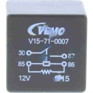 VEMO Relais, Kühlerlüfternachlauf VEMO Relais, Kühlerlüfternachlauf