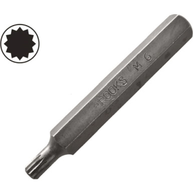 Bit 10 Mm (3/8), Spline M5 X 75 Mm, 73Mov5-2 (S2) | 171071