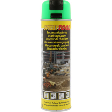 246333 Colormark Spraytool Baum Baustellen Markierer neongrün 500ml