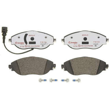 BREMBO Bremsklötze Xtra VA AUDI A3 VW Golf 12 XTRA LINE P 85 131X