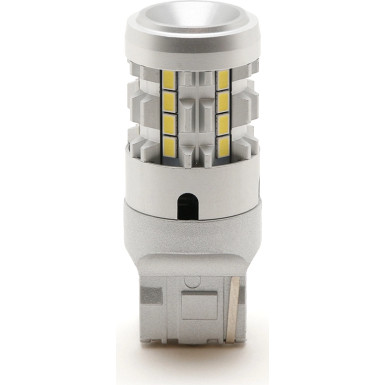 LED Metalsockel W21W T20 7440 26x 3030 SMD Weiß 100 % Canbus Inside