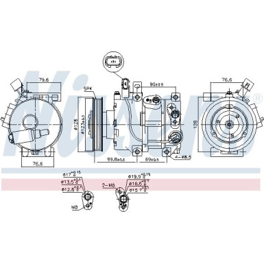 Kompressor PKW Hyundai i40 11 FIRST FIT 890562