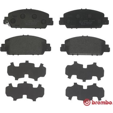 BREMBO Bremsklötze VA | HONDA Accord 12 | P 28 077