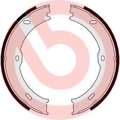 S 50 523 Bremsbackensatz, Feststellbremse ESSENTIAL LINE S 50 523 Bremsbackensatz, Feststellbremse ESSENTIAL LINE