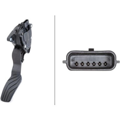 Sensor, Fahrpedalstellung | 6PV 009 978-801
