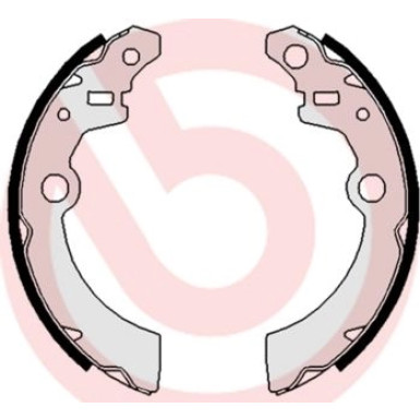 Bremsbackensatz HA SUZUKI Alto, Ignis 93-09 ESSENTIAL LINE S 79 523