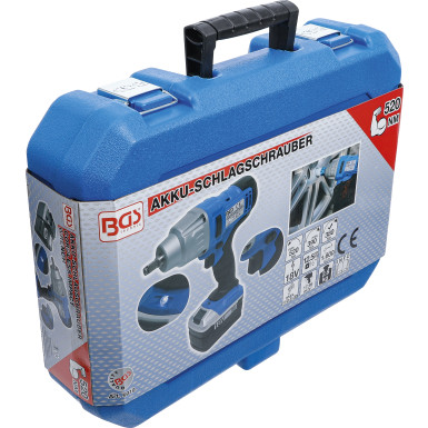 BGS Akku-Schlagschrauber | 520 Nm | max. 1.600 U/min | 18 V | 9919 BGS Akku-Schlagschrauber | 520 Nm | max. 1.600 U/min | 18 V | 9919