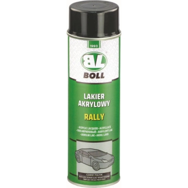 001012 Boll Acryllack schwarz glänzend Rally Spray 500ml