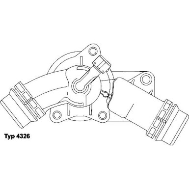 WAHLER Thermostat 4326.97D