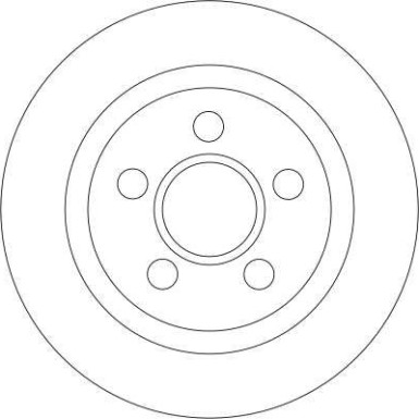Bremsscheibe Ford T. Transit Co | DF4407