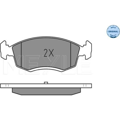 Bremsbelagsatz Dacia P. Logan Mcv/Express/Duste | 252467318