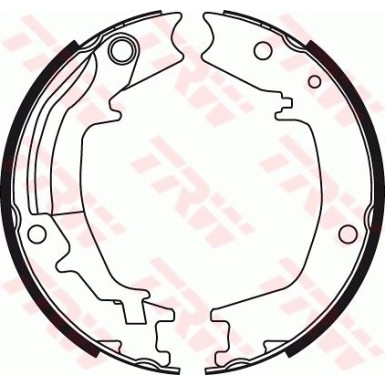 80 461 012 Bremsbacken | HYUNDAI Tucson,KIA Sportage 98 | GS8489