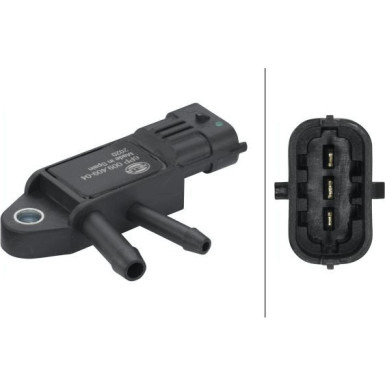 HELLA Sensor, Abgasdruck HELLA Sensor, Abgasdruck