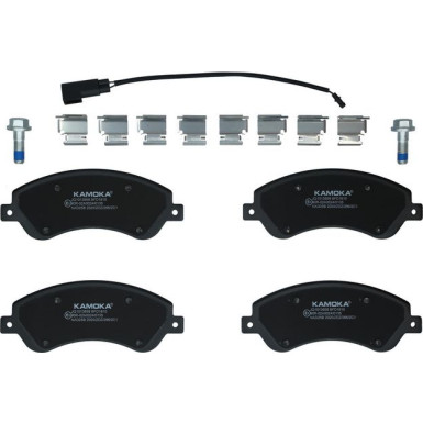 KAMOKA Bremsbelagsatz, Scheibenbremse JQ1013858