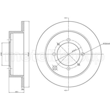CIFAM Bremsscheibe 800-651