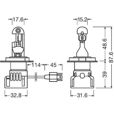 64193DWINT-2HFB Glühlampe, Nebelscheinwerfer LEDriving® HL INTENSE