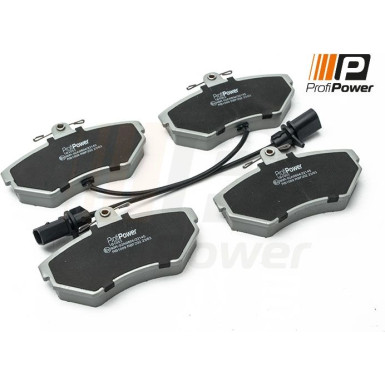 PROFIPOWER Bremsbelagsatz, Scheibenbremse | 1B1053