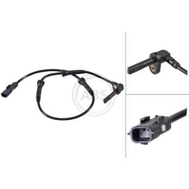 31649 Sensor, Raddrehzahl