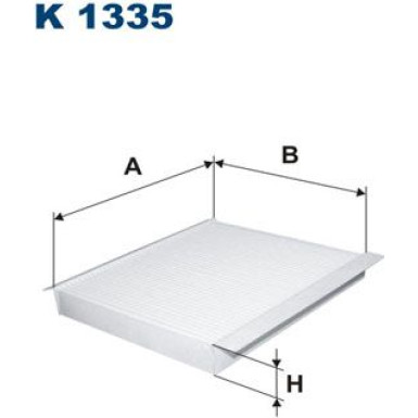 FILTRON Filter, Innenraumluft K 1335