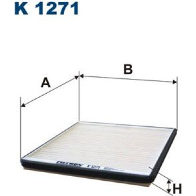 FILTRON Filter, Innenraumluft K 1271