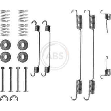 0740Q Zubehörsatz, Bremsbacken