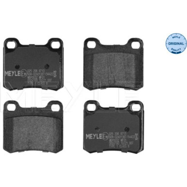 Bremsbelagsatz Db T. W201 82-93 | 252068713