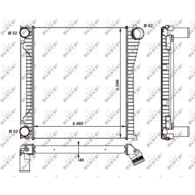 NRF Druckluftkühler 30929