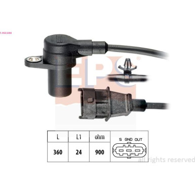 Impulsgeber, Kurbelwelle Made in Italy - OE Equivalent 1.953.564