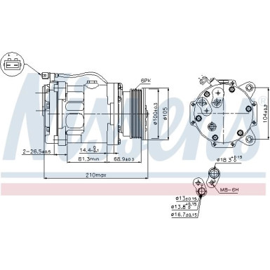 Kompressor PKW | SEAT Arosa, VW Lupo | 89088
